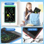 Vaku Luxos ® 8.5 Inch Rewritable LCD Writing Tablet Digital Slate Pad