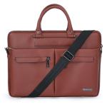 Vaku Luxos® Marcella 14 inch Laptop Bag Premium Laptop Messenger Bag For Men and Women