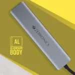 Zebronics 7-in-1 Type-C Multiport Adapter with 4K HDMI Output, 100W PD, USB 3.0 5Gbps, Dual USB 2.0, SD and MicroSD Readers, LED Indicator, and Lightweight Aluminium Body (ZEB-TA700)